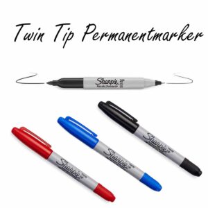 Twin Tip Permanent Marker